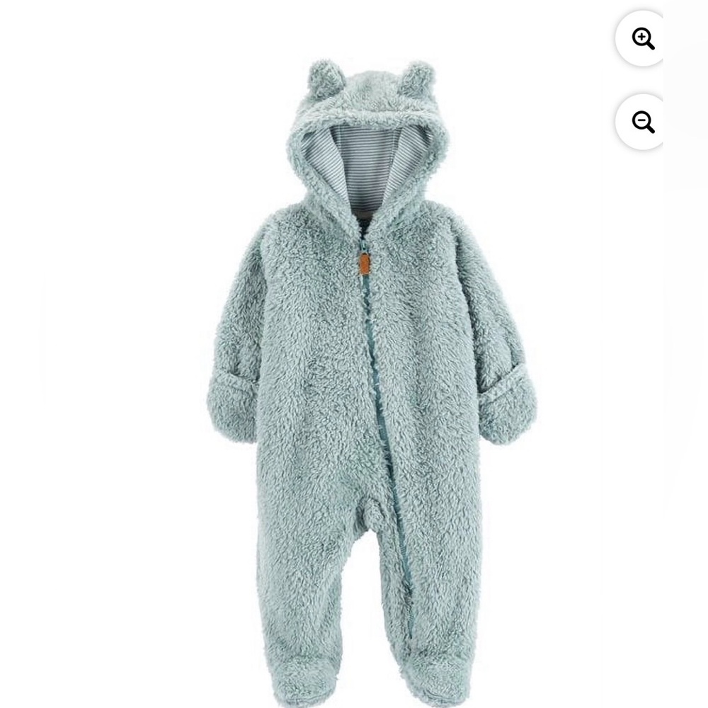 Cater’s Baby Boy’s Hooded Sherpa Pram